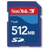 SanDisk Standard SD Card 512MB