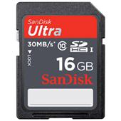 Sandisk Ultra 16GB SDHC Card - 30MB/s