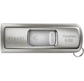 sandisk Ultra 8GB Cruzer Titanium USB Flash Drive