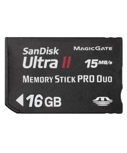 Sandisk Ultra II 16GB MSPD Card