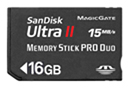 Sandisk Ultra II Memory Stick Pro Duo 16GB