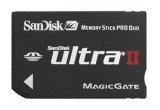SanDisk Ultra II Memory Stick PRO Duo - 8GB / PSP Compatible - Sony Playstation Portable (PSP) Compa