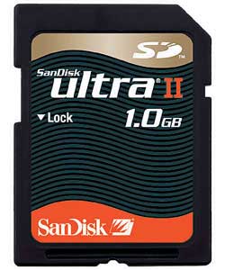Ultra II SD Memory Card 1GB