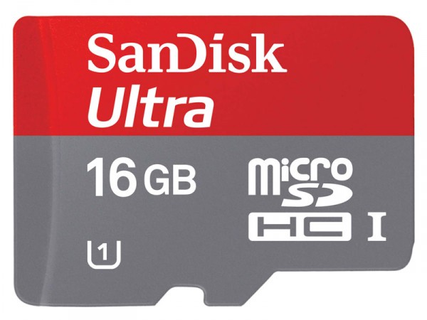 SanDisk Ultra Micro SDHC Card (CLASS 10) for