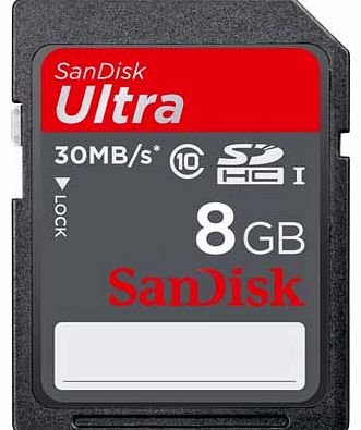 SanDisk Ultra SDHC 8GB Memory Card