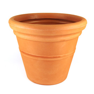 Traditional Round Pot Terracinna 51cm