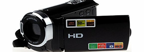 Sannysis 1080P Digital Video Camcorder Full HD 16x Digital Zoom DV Camera Kit