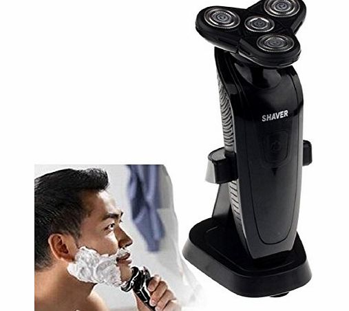 Sannysis 4D Rotary Rechargeable Washable Mens Cordless Electric Shaver Razor
