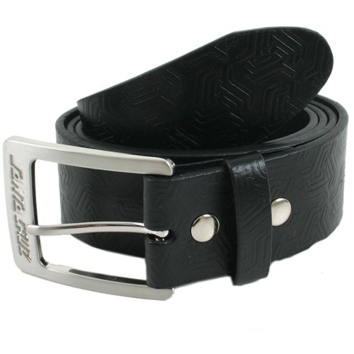 Santa Cruz Mens Santa Cruz Boss Leather Belt Black