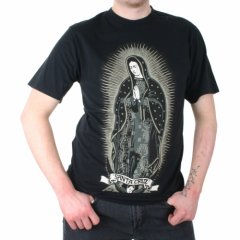 Mens Santa Cruz Lady Guadalupe Tee Black