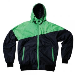 Mens Santa Cruz Reflex Windbreaker Jacket Green