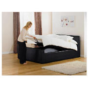 Double Bed, Black and Silentnight