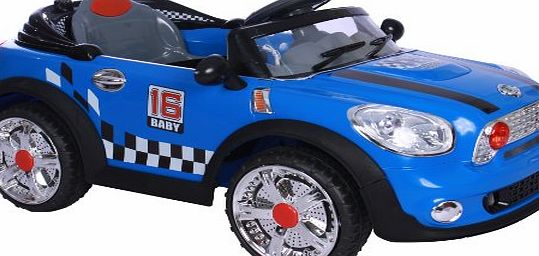 Sanway Mini Convertible Style Kids Ride On with Rechargeable Battery (Blue)