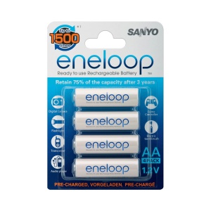 Eneloop 2000mAh Rechargeable AA Batteries - 4 Pack