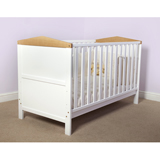 Sapling Amanda 69cm Cot Bed in Pine with White