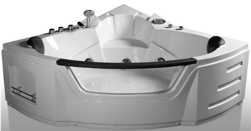 CORNER WHIRLPOOL BATH TUB JACUZZI POOL SPA BATHROOM 1500 x 1500mm SAS-900