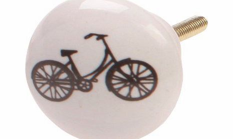 Bicycle Retro quirky ceramic furniture Door knobs