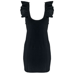 Sass and Bide One Fine Day Fitted Black Dress