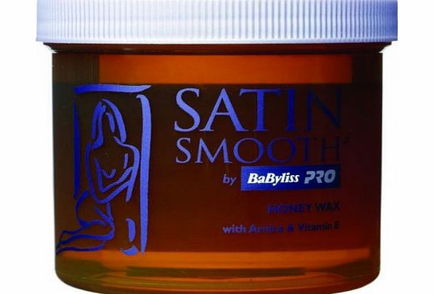 Babyliss Pro Satin Smooth Honey Wax with Arnica and Vitamin E 425g