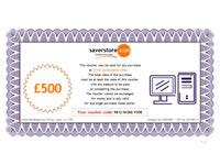 SaverValue 500 saverstore.com Gift Voucher