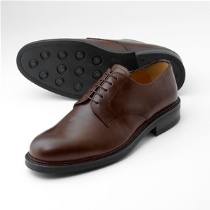 Brown Lace Up Ascot Shoe