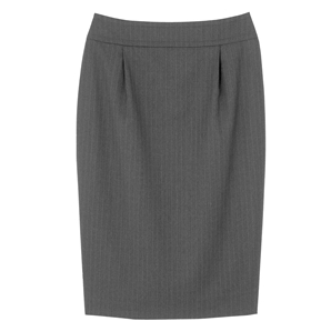 Charcoal Pinstripe Sophia Suit Skirt