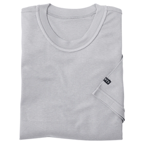 Grey Bamboo T-Shirt Style Vest