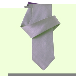 Purple Pure Silk Tie