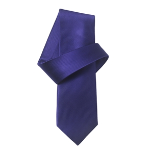 Purple Twill Pure Silk Tie