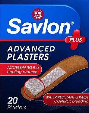 Savlon, 2041[^]10044314 Advanced Plasters for Faster Healing - 20