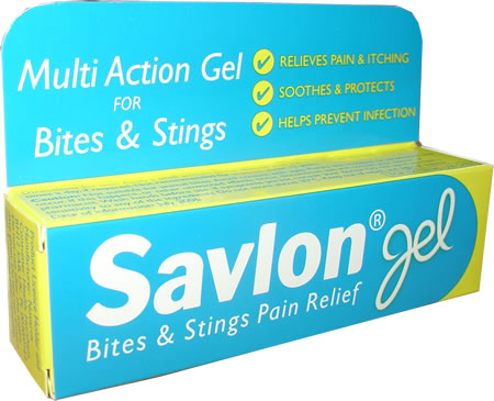 Bites and Stings Pain Relief Gel