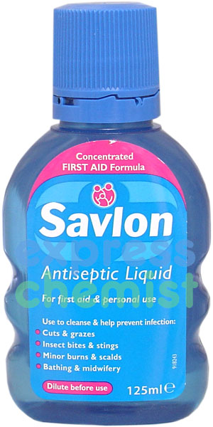 Blue Antiseptic Liquid 125ml