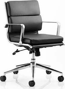 Medium Back Office Chair - Black