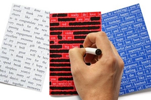 say It With Words DIY Greetings Cards Pack Of Two