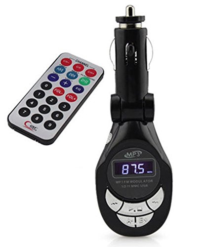- USB LCD FM Radio Transmitter Remote Control MP3