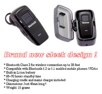 SB Audiovox CDM-9155 GPX Compatible Bluetooth Headset