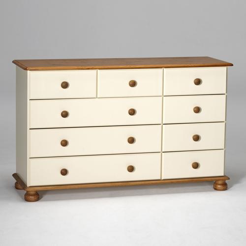 Scandinavian Pine Arabella Painted Chest of Drawers Wide 102.217.46