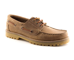 Scape Leather Boat Shoe