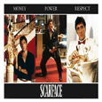 Scarface Triptych Poster
