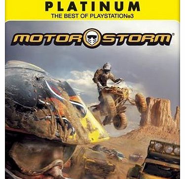 SCEE MotorStorm - Platinum on PS3