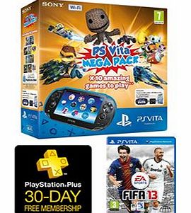 SCEE Sony Playstation Vita (Wi-Fi Model)   10 Game