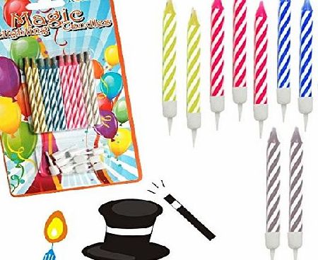 Scented Candle Shop Magic Relighting Birthday Candles