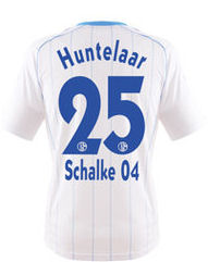 Adidas 2011-12 Schalke Adidas Away Shirt (Huntelaar 25)