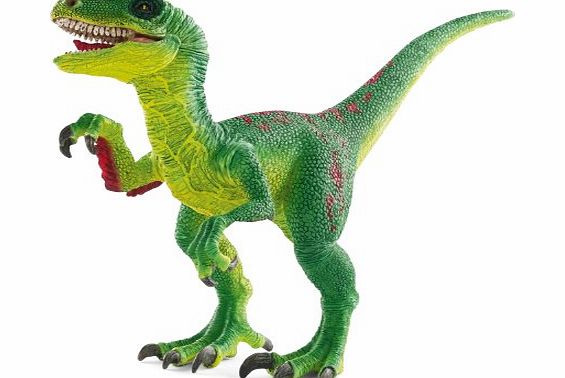 Schleich Velociraptor Action Figure (Green)
