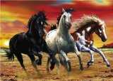 Jigsaw Puzzle by Schmidt - Mustangs - 1000 Pieces
