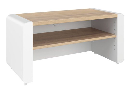 Schnepel ELF-90 Open TV Stand - Black Beech