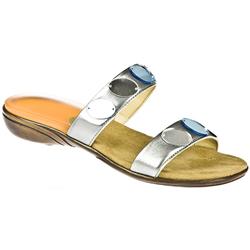 Scholl Female Mirrors Leather Upper Leather/Textile/Other Lining Casual in Silver