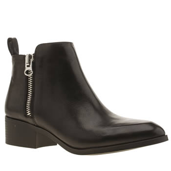 schuh Black Mobster Boots