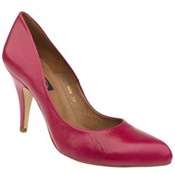 Schuh Female Alama Court Shoe Leather Upper Evening in Pink