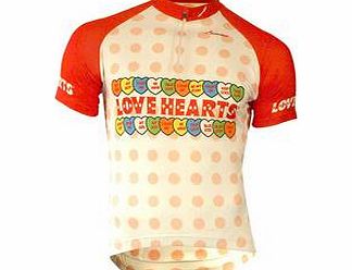 Scimitar Love Hearts Cycle Jersey